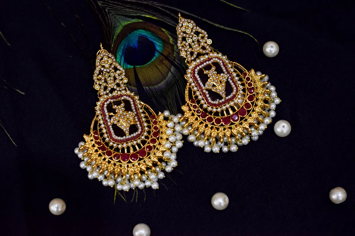 Buy Bollywood Design Oxidized Earrings/jhumka Earrings/women Jewellery/fashion  Earrings/fashion Jhumka/women Ethnic Wear/ethnic Jewellery Online in India  - Etsy