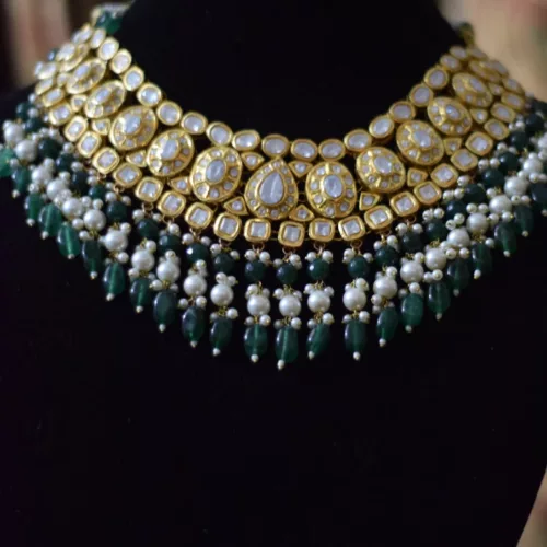 polki diamond necklace